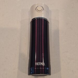 Thermos Metallic Purple Insulated Bottle